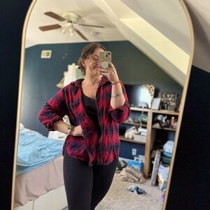 Red and Black Cozy Flannel
